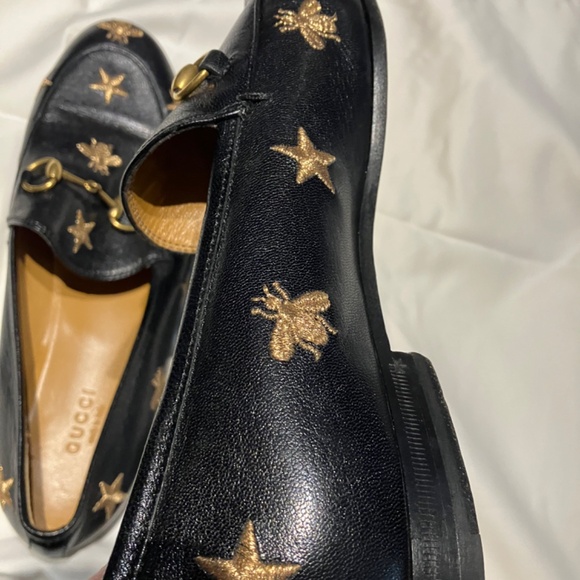 Gucci Bee and Star loafers 39.5 - Picture 7 of 8